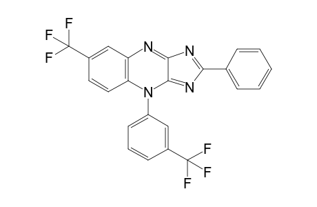 2-Phenyl-4-(3-trifluoromethylphenyl)-7-trifluoromethyl-4Himidazo[4,5-b]quinoxalin