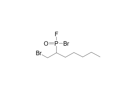 1-BROMOHEPTAN-2-PHOSPHONIC ACID, BROMOFLUOROANHYDRIDE
