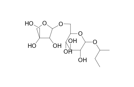 (3R,4S,5S,6R)-2-(sec-butoxy)-6-((((2R,3R,4R)-3,4-dihydroxy-4-(hydroxymethyl)tetrahydrofuran-2-yl)oxy)methyl)tetrahydro-2H-pyran-3,4,5-triol