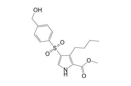 Methyl 3-n-Butyl-4-(p-hydroxymethyl)benznesulfonyl)-1H-pyrrole-2-carboxylate