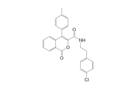 1H-2-benzopyran-3-carboxamide, N-[2-(4-chlorophenyl)ethyl]-4-(4-methylphenyl)-1-oxo-