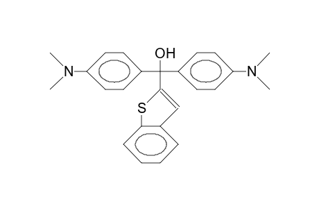 (2-Benzothienyl)-bis(4-<N,N-dimethylamino>-phenyl)-methanol