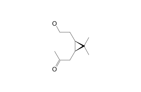 (1R,3S)-1-[3-(2-HYDROXYETHYL)-2,2-DIMETHYL-CYClOPROPYL]-2-PROPANONE