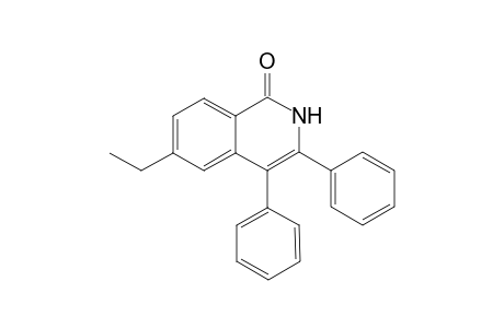 6-Ethyl-3,4-diphenylisoquinolin-1(2H)-one