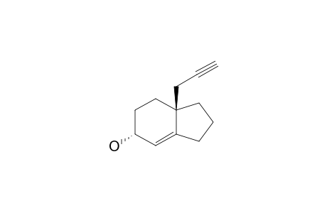 (5R*,7aS*)-7a-Prop-2'-ynyl-2,3,5,6,7,7a-hexahydro-1H-inden-5-ol
