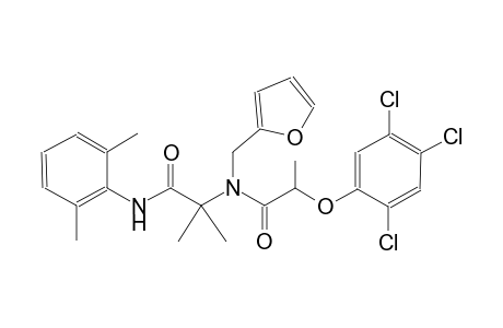 propanamide, N-(2,6-dimethylphenyl)-2-[(2-furanylmethyl)[1-oxo-2-(2,4,5-trichlorophenoxy)propyl]amino]-2-methyl-