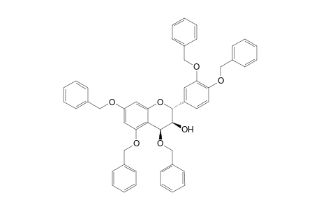 2,3-trans-3,4-cis-4,5,7,3',4'-Pentakis(benzyloxy)flavan-3-ol