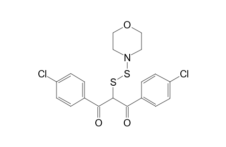1,3-bis(4-chlorophenyl)-2-(4-morpholinyldisulfanyl)propane-1,3-dione