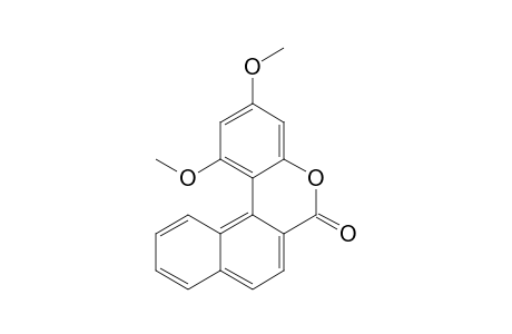 1,3-Dimethoxy-6-naphtho[2,1-c][1]benzopyranone