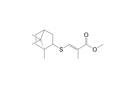 Methyl (E)-3-{[(1S)-exo]-Bornylthio}-2-methylpropenoate