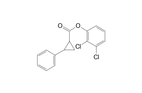 Cyclopropanecarboxylic acid, trans-2-phenyl-, 2,3-dichlorophenyl ester