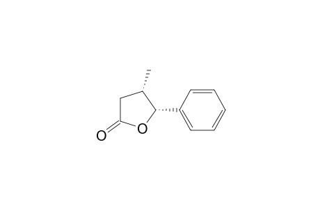 2(3H)-Furanone, dihydro-4-methyl-5-phenyl-, cis-