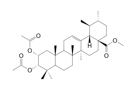 METHYL-2-ALPHA,3-ALPHA-DI-O-ACETYLURS-12-EN-28-OATE