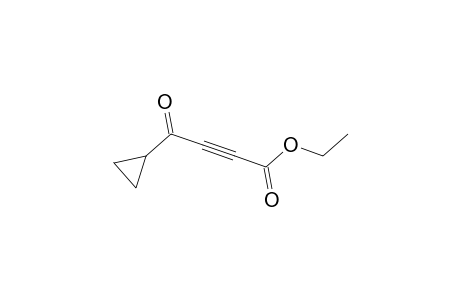 2-Butynoic acid, 4-cyclopropyl-4-oxo-, ethyl ester