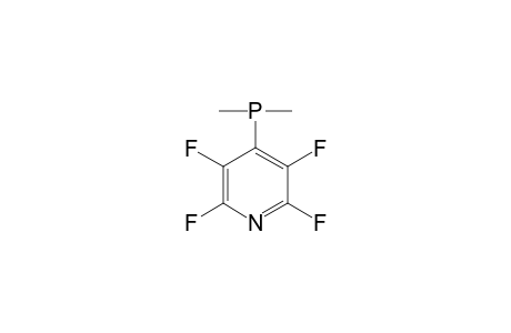 4-Dimethylphosphanotetrafluoropyridine