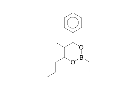 2-Ethyl-5-methyl-4-phenyl-6-propyl-1,3,2-dioxaborinane
