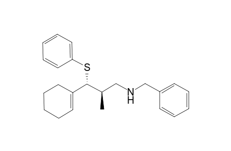 anti-(2RS,3RS)-N-Benzyl-3-(cyclohex-1-enyl)-2-methyl-3-(phenylthio)propylamine