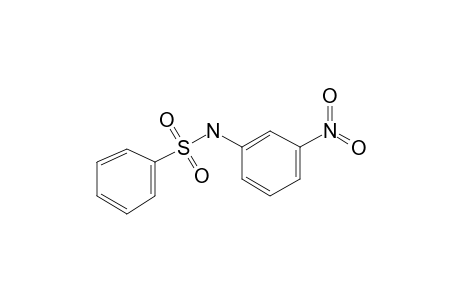 Benzenesulfonamide, N-(3-nitrophenyl)-