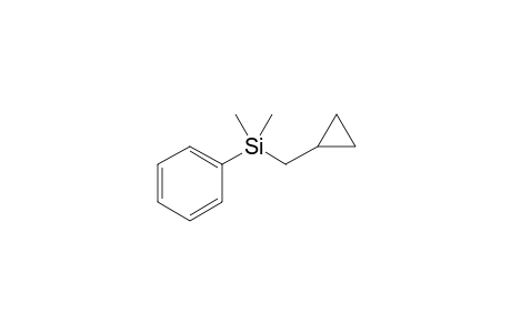 (Cyclopropylmethyl)dimethyl(phenyl)silane