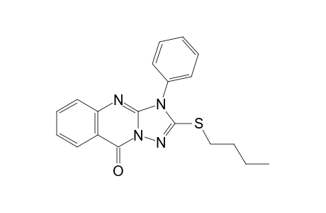 2-(butylthio)-3-phenyl-[1,2,4]triazolo[5,1-b]quinazolin-9-one