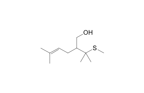 2-(1'-Methyl-1'-methylthioethyl)-5-methylhex-4-en-1-ol