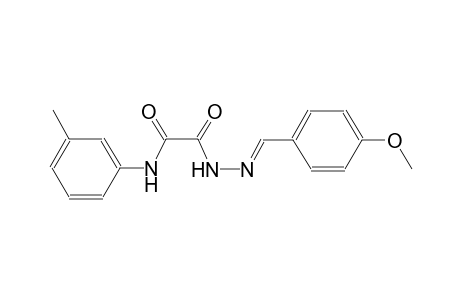 acetic acid, [(3-methylphenyl)amino]oxo-, 2-[(E)-(4-methoxyphenyl)methylidene]hydrazide