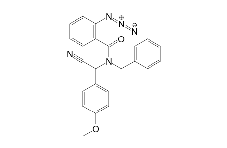 N-[.alpha.-Cyano(4-methoxybenzyl)]-N-benzyl-2-azido-benzamide