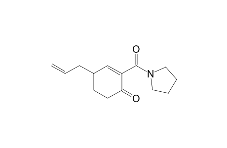 4-(Prop-2-en-1-yl)-2-(pyrrolidin-1-ylcarbonyl)-2-cyclohexen-1-one