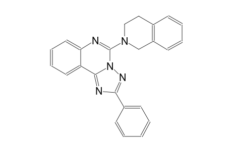 [1,2,4]triazolo[1,5-c]quinazoline, 5-(3,4-dihydro-2(1H)-isoquinolinyl)-2-phenyl-