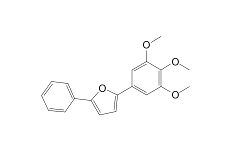 2-Phenyl-5-(3,4,5-trimethoxyphenyl)furan