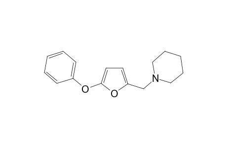 Piperidine, 1-[(5-phenoxy-2-furanyl)methyl]-