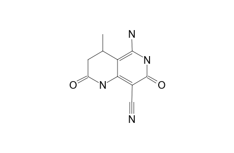 5-AMINO-8-CYANO-3,4-DIHYDRO-4-METHYL-1,6-NAPHTHYRIDINE-2,7-(1H,6H)-DIONE