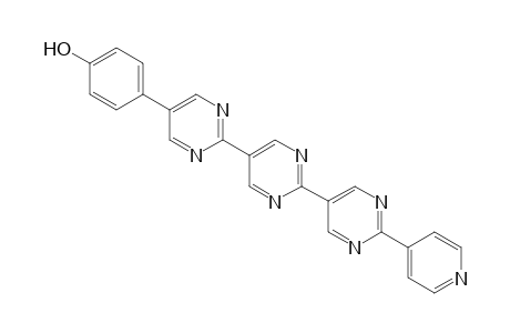 5-(4-Hydrophenyl)-2"-(.gamma.-pyridyl)-2,5':2',5"-terpyrimidine