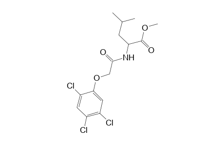 L-Leucine, N-[(2,4,5-trichlorophenoxy)acetyl]-, methyl ester