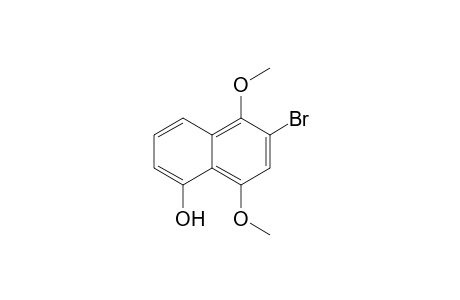 6-Bromo-5,8-dimethoxy-1-naphthol
