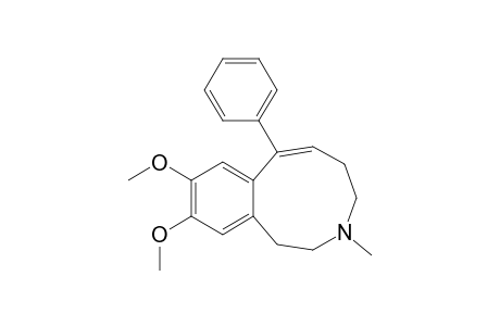 1H-3-Benzazonine, 2,3,4,5-tetrahydro-9,10-dimethoxy-3-methyl-7-phenyl-