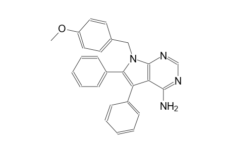 7H-pyrrolo[2,3-d]pyrimidin-4-amine, 7-[(4-methoxyphenyl)methyl]-5,6-diphenyl-