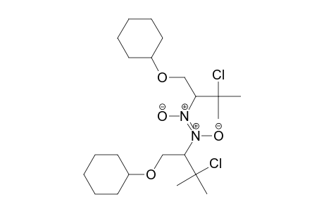 Diazene, bis[2-chloro-1-[(cyclohexyloxy)methyl]-2-methylpropyl]-, 1,2-dioxide