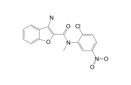 N-(2-CHLORO-5-NITROPHENYL)-N-METHYL-3-AMINO-2-BENZOFURANCARBOXAMIDE