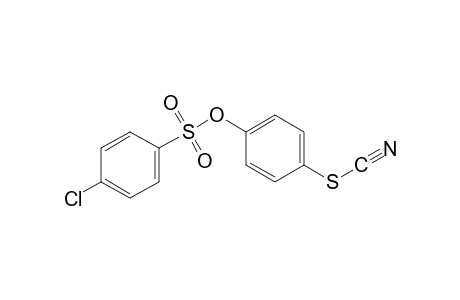 p-chlorobenzenesulfonic acid, p-thiocyanatophenyl ester
