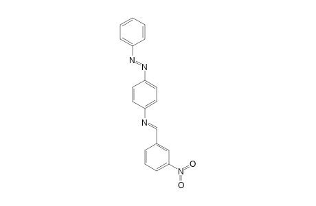 N-(3-Nitrobenzylidene)-4-(phenyldiazenyl)aniline