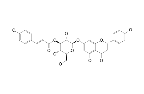 NARIGENIN-7-O-BETA-D-(3''-PARA-COUMAROYL)-GLUCOPYRANOSIDE