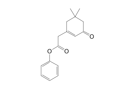 Phenyl (5,5-Dimethyl-3-oxo-1-cyclohexen-1-ylacetate