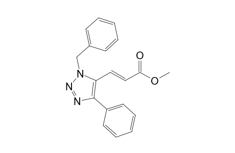 (E)-3-(1-benzyl-4-phenyl-1H-1,2,3-triazol-5-yl)acrylic acid methyl ester