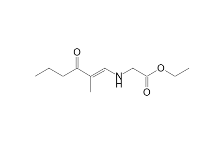 Ethyl N-(3-Oxo-2-methylhexenyl)glycinate