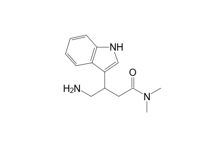 4-Amino-3-(1H-indol-3-yl)-N,N-dimethyl-butanamide