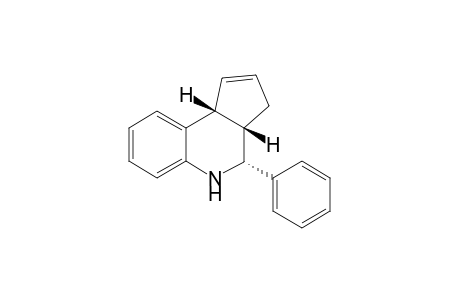 (3aSR,4RS,9bRS)-4-Phenyl-3a,4,5,9b-tetrahydro-3H-cyclopenta-[c]quinoline