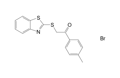 2-(1,3-Benzothiazol-2-ylsulfanyl)-1-(4-methylphenyl)ethanone hydrobromide