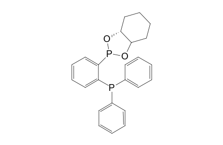 2-(Diphenylphosphino)phenylphosphonous acid (1R.2R-trans-cyclohexandiol)phosphine
