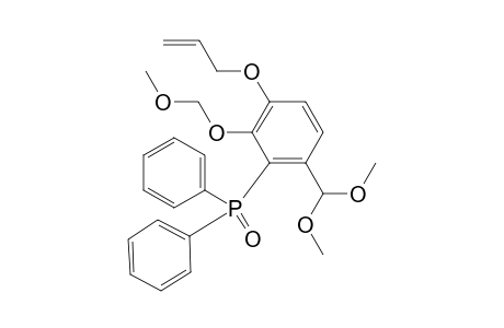 1-allyloxy-4-(dimethoxymethyl)-3-diphenylphosphoryl-2-(methoxymethoxy)benzene